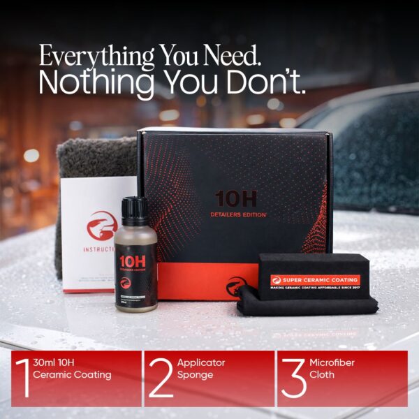 10H Ceramic coating, Detailers edition super ceramic coating