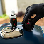 Matte ceramic coating application step 1