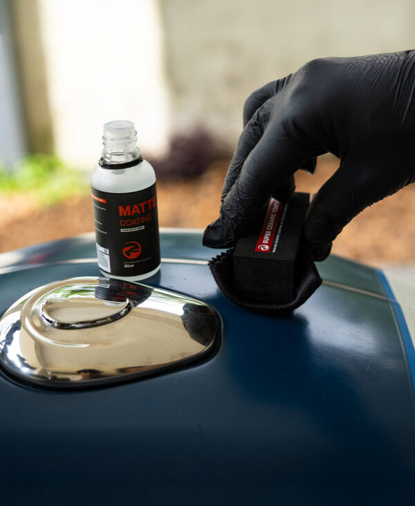 Matte ceramic coating application step 1