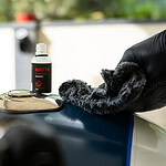 Matte ceramic coating application step 2