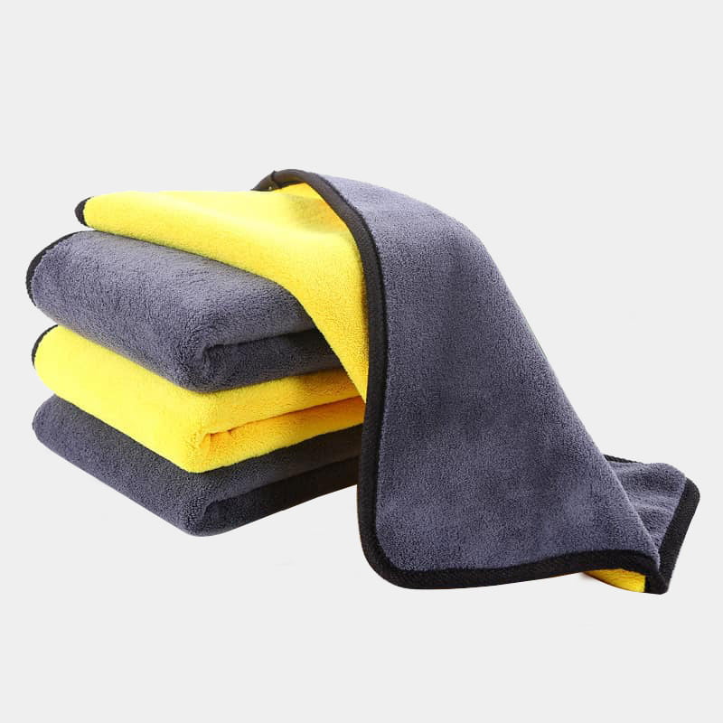 Double Side Microfiber Cloth 600 GSM For Car Cleaning - Super