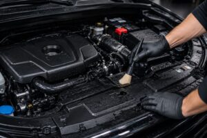 Super Ceramic Coating clean engine bay blog