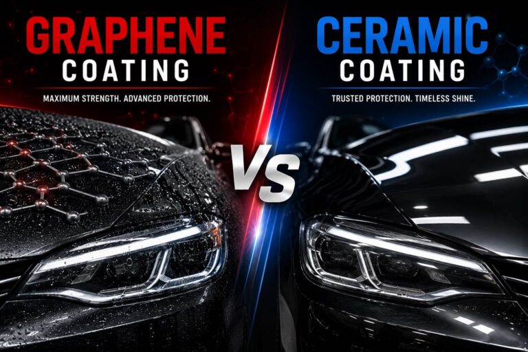 Super Ceramic Coating graphene coating vs ceramic coating