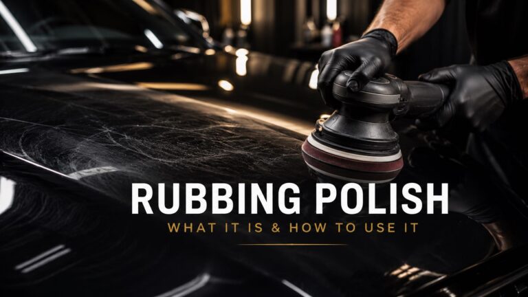 Super Ceramic Coating rubbing polish