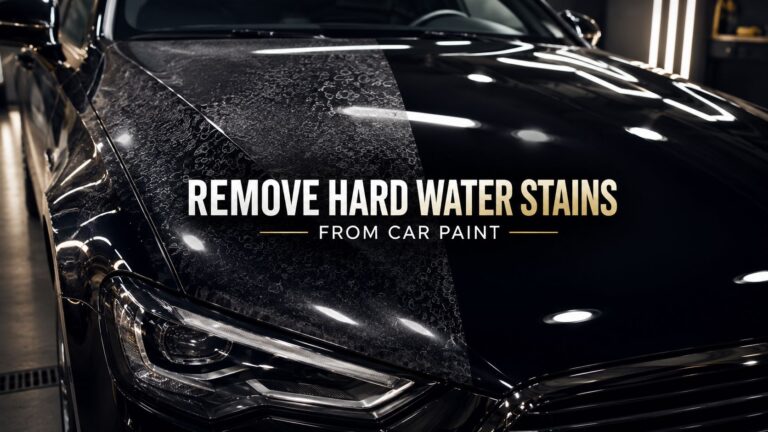 Super Ceramic Coating how to remove water spots