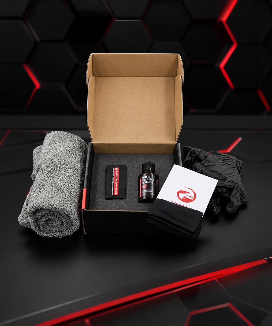 Super Ceramic Coating DIY kit contents